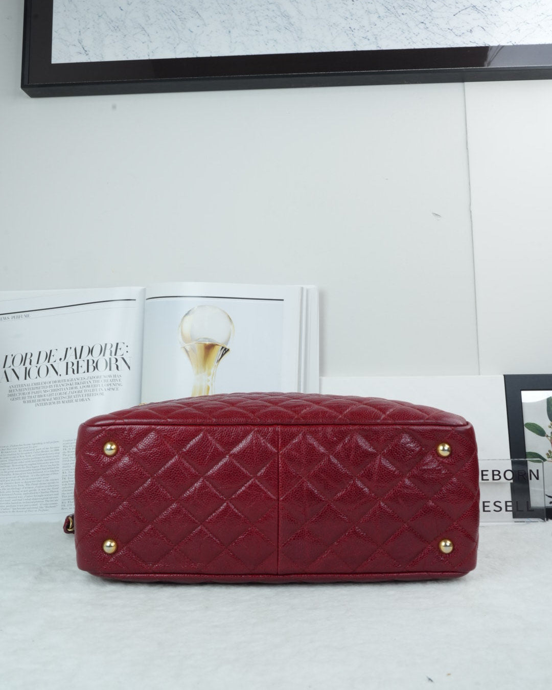 Two Tone Shopping Tote