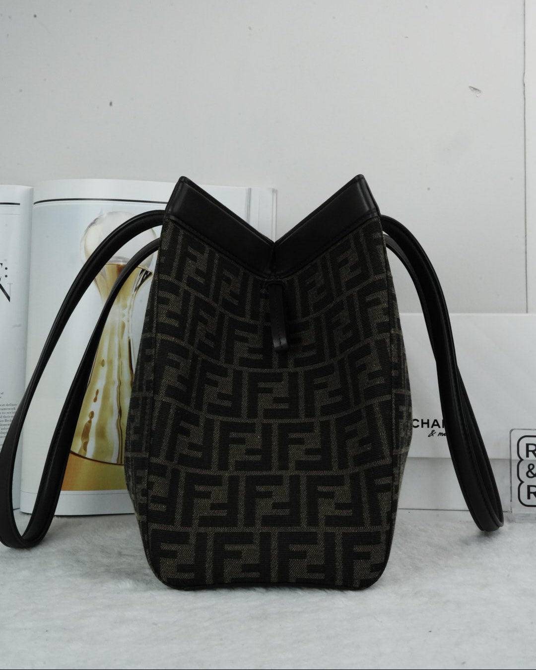 Origami Leather Tote