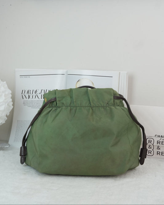 Logo Jacquard Nylon Tote