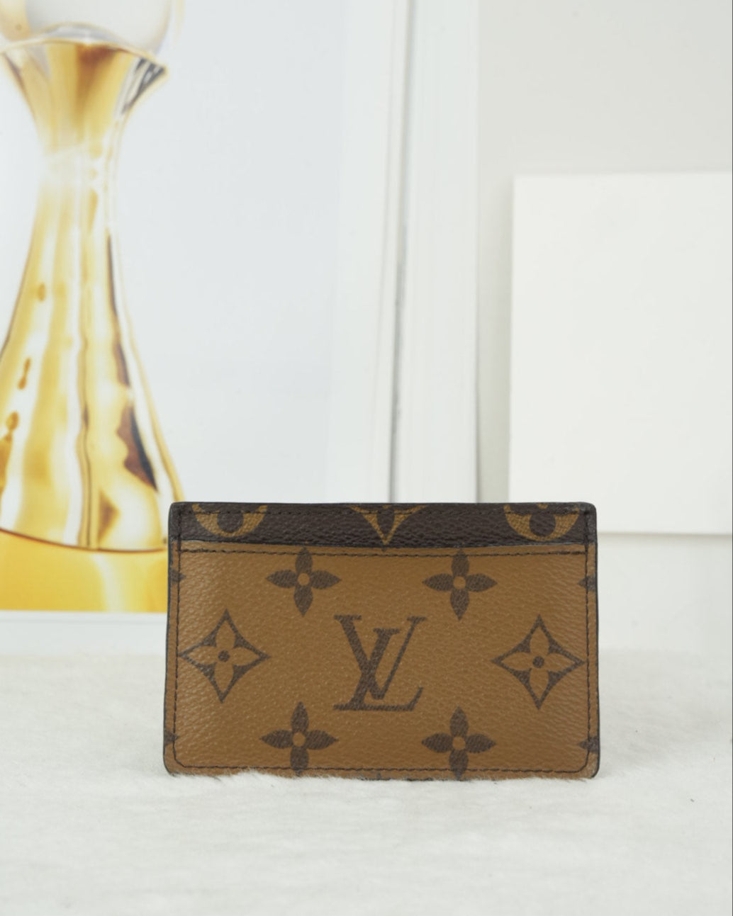 Reverse Canvas Card Holder