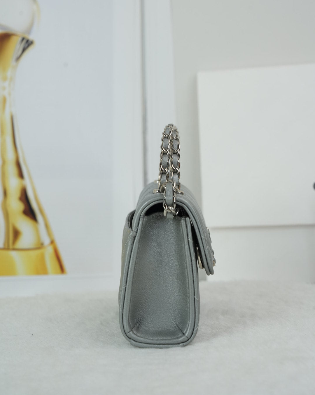 Mini Top Handle Flap Bag