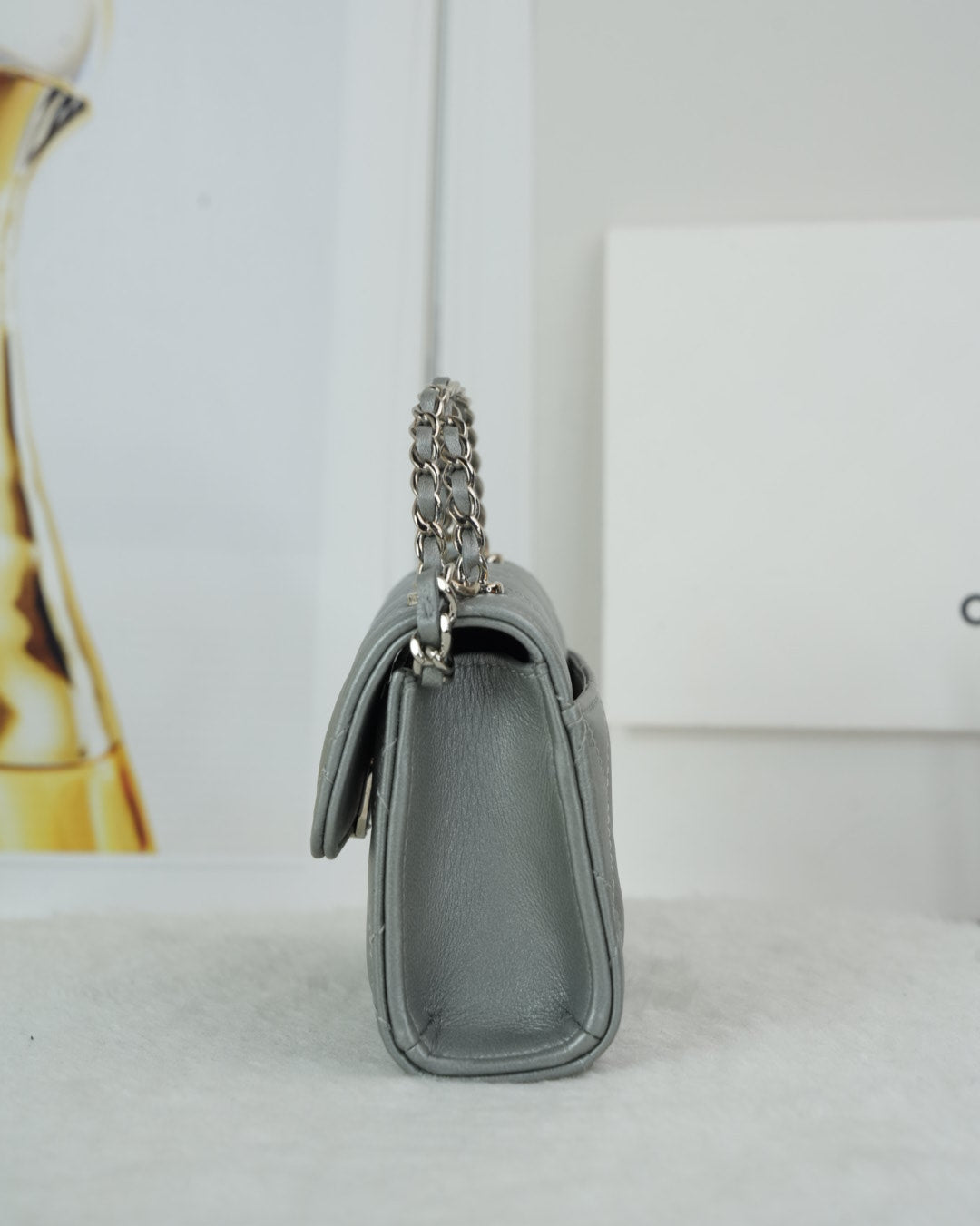 Mini Top Handle Flap Bag