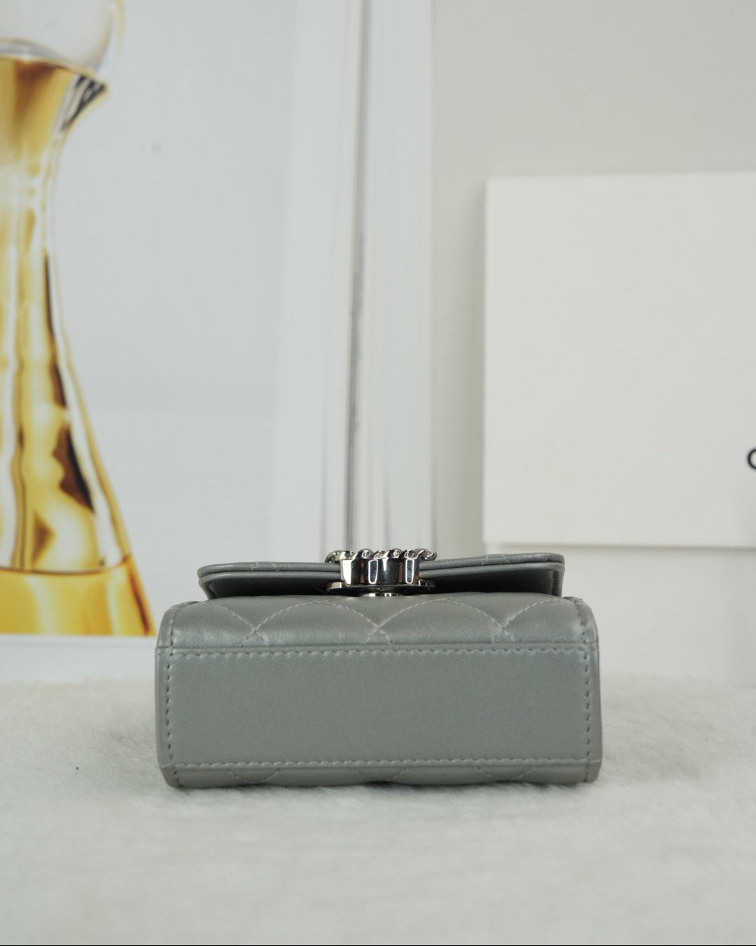 Mini Top Handle Flap Bag