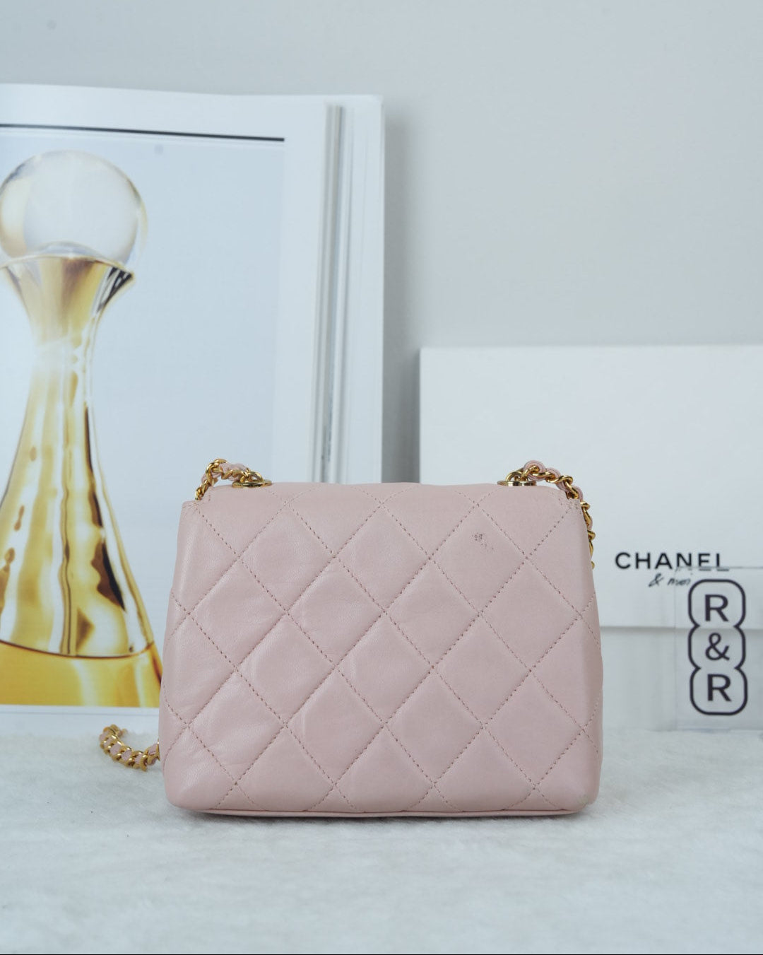 Mini Camellia Flap Bag