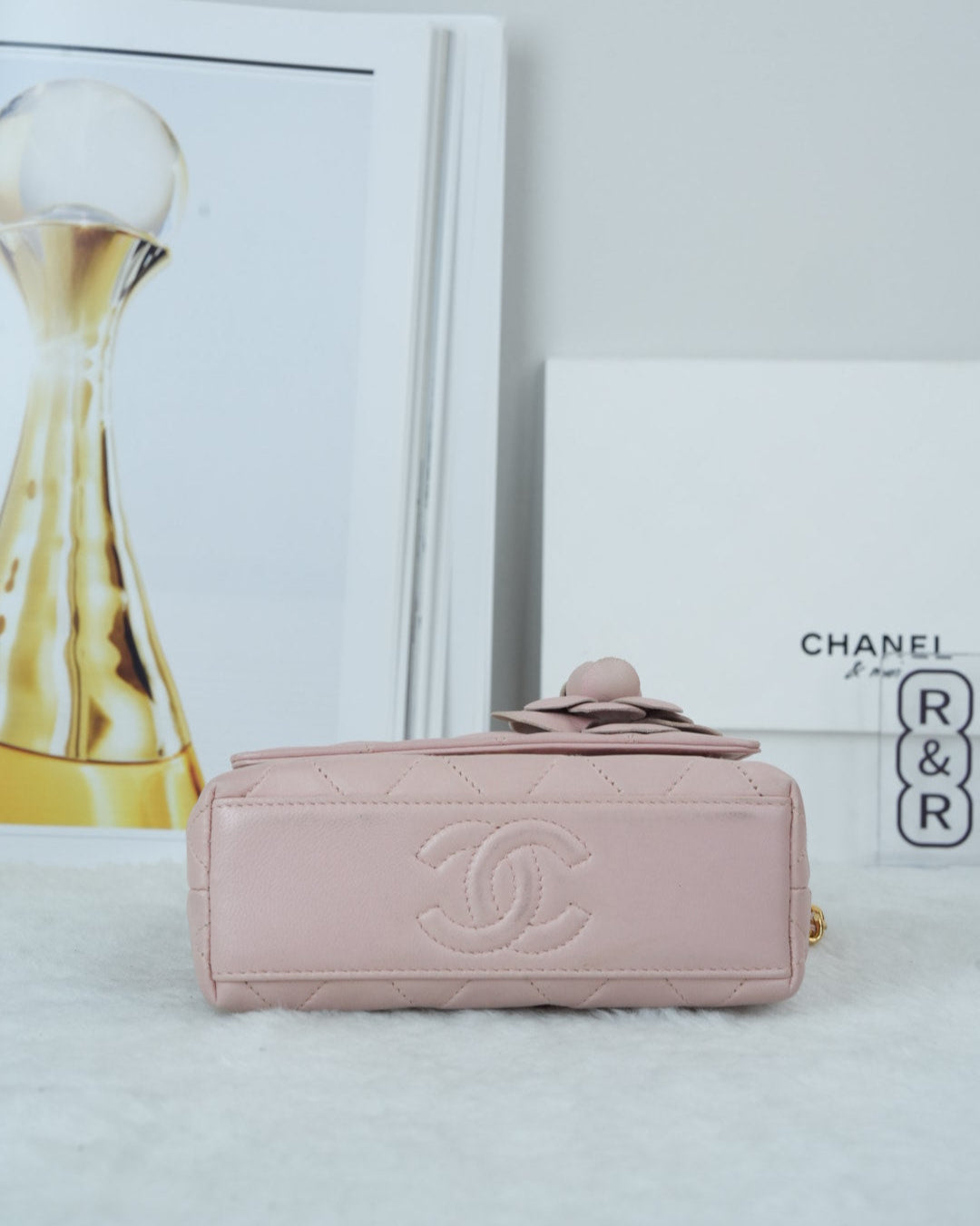 Mini Camellia Flap Bag