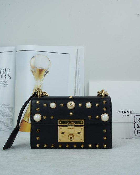 Padlock Pearl Studded