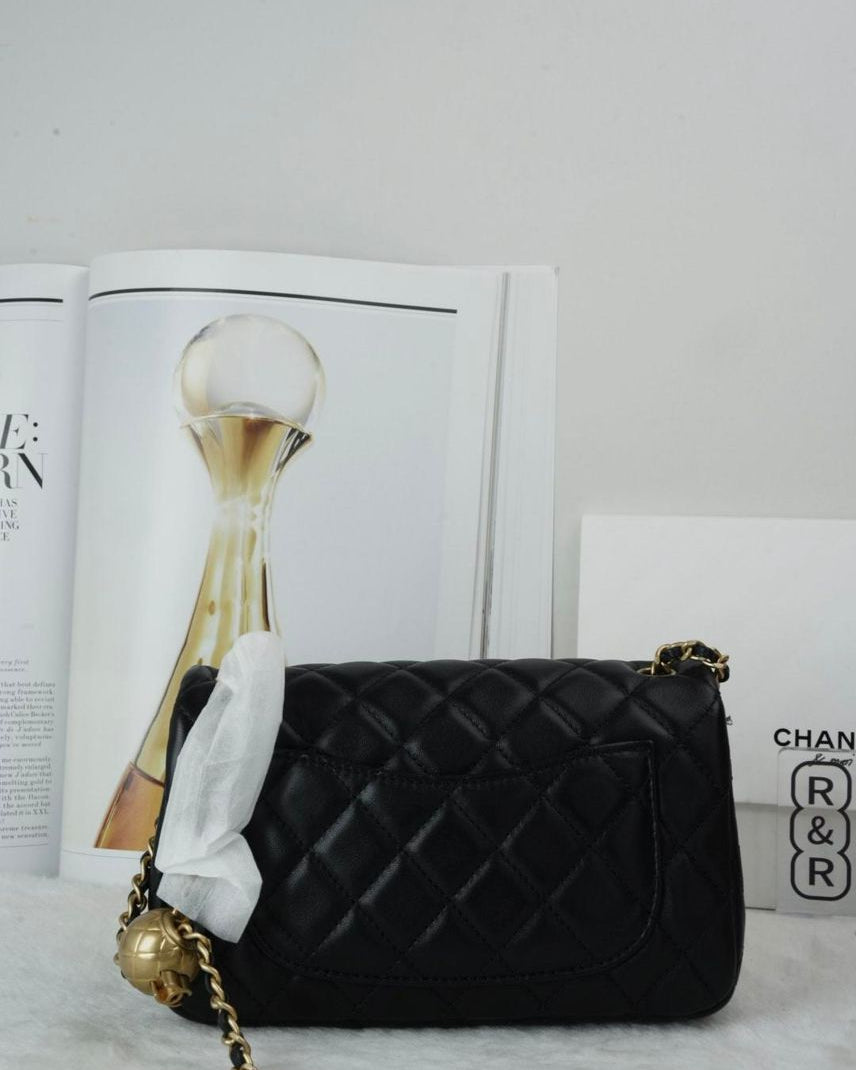 Pearl Crush Flap Bag