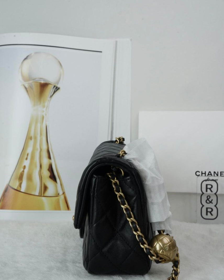 Pearl Crush Flap Bag