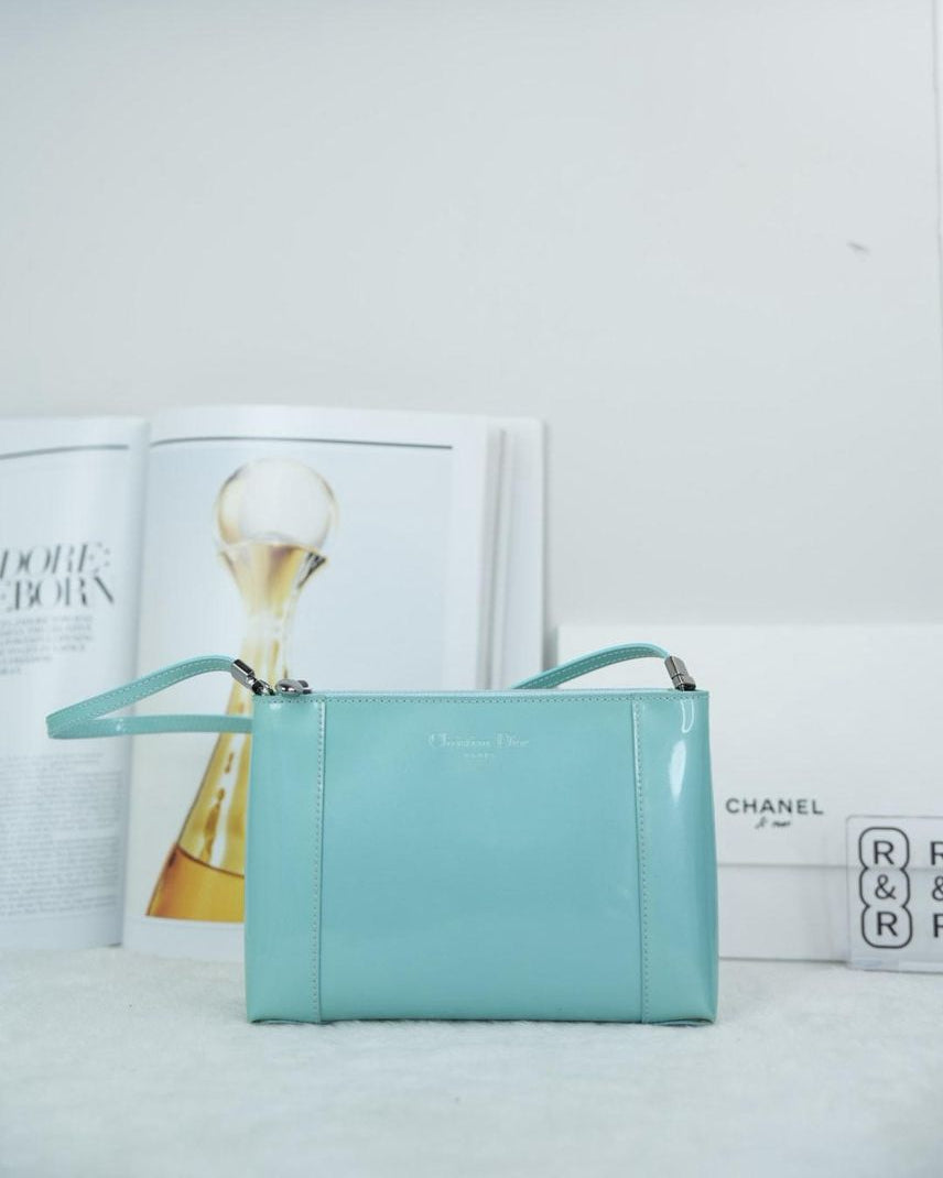 Trotter Patent Leather Pouch