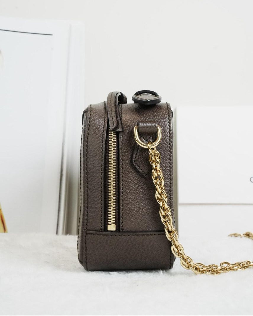 GG Supreme Mini Top Handle Beige