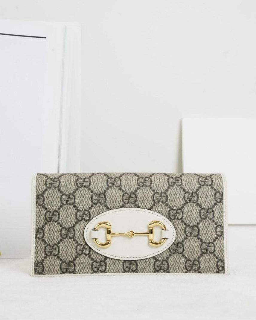 Horsebit Chain Wallet