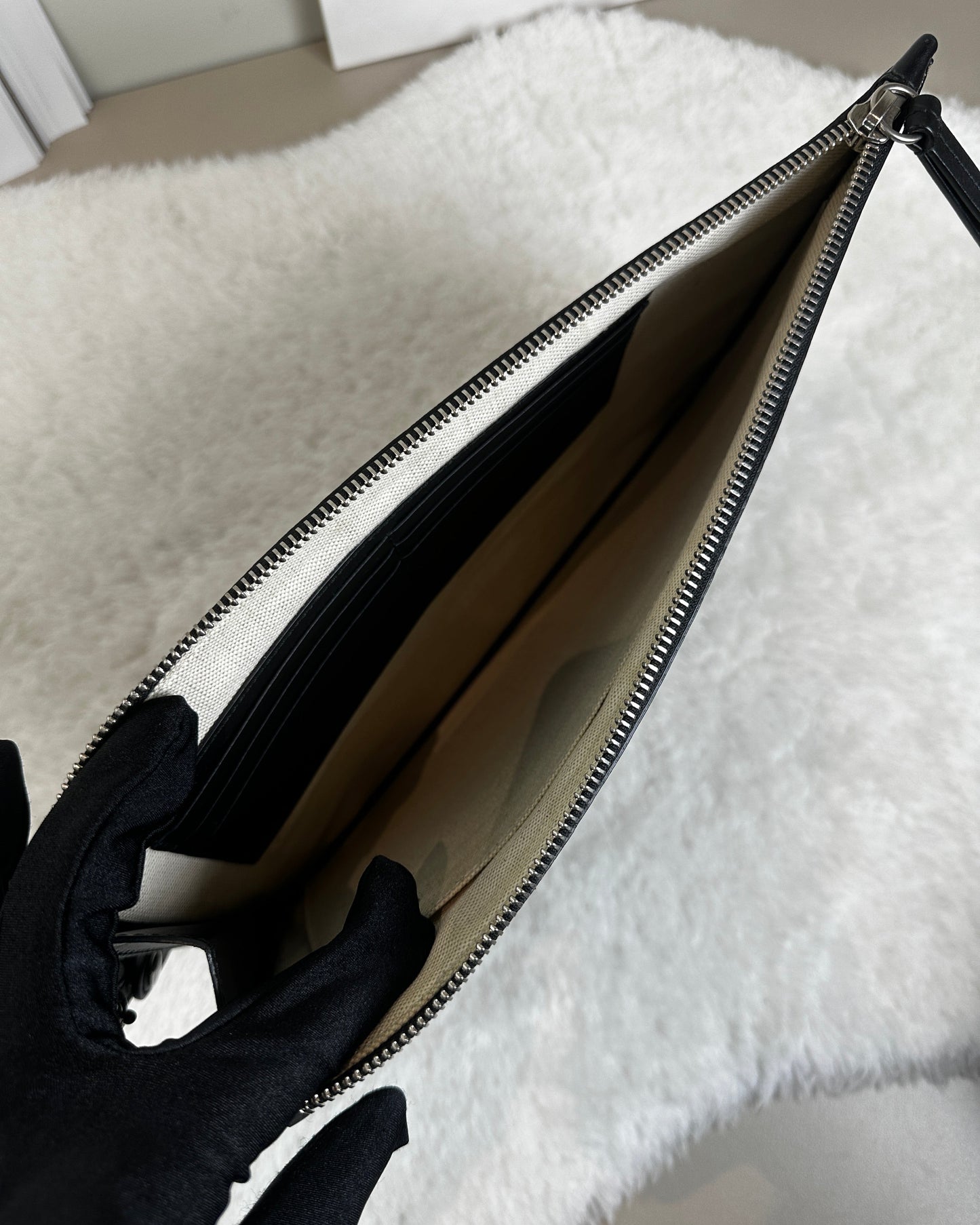 Canvas Pouch with Bee