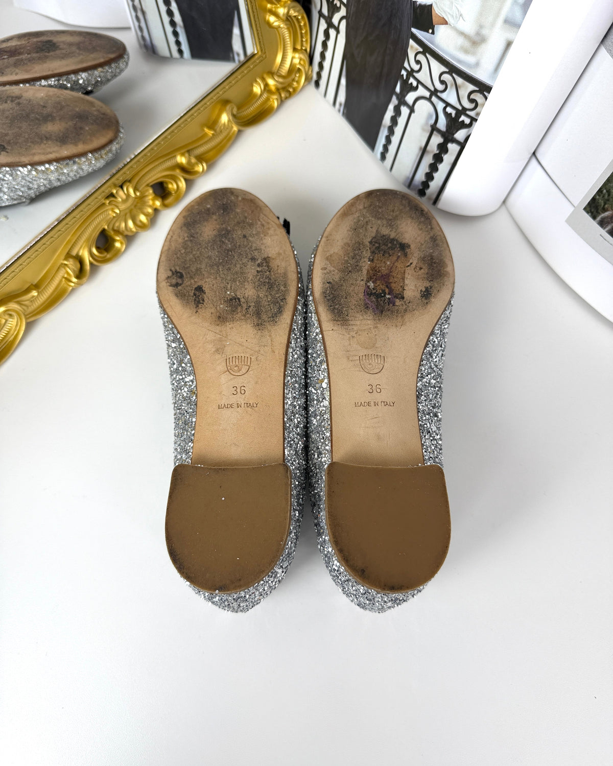 Flirting Glitter Loafers