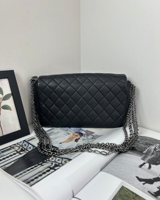 Multi Chain Flap Bag