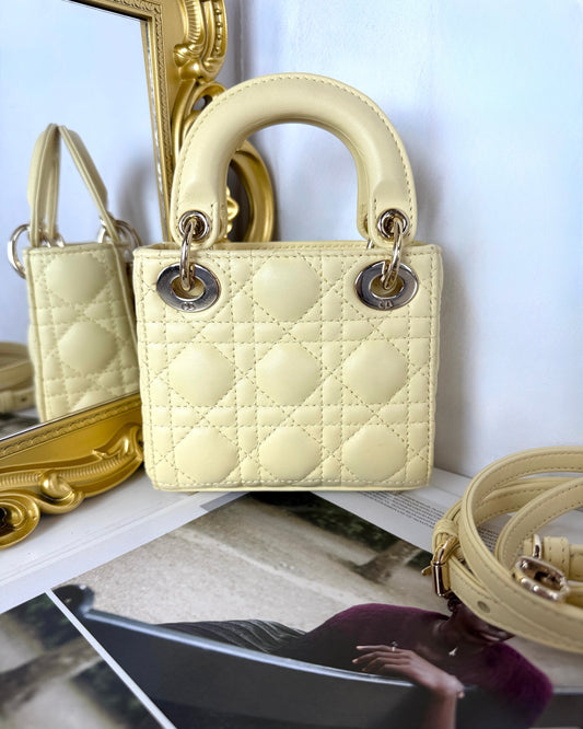 Lady Dior Micro Bag
