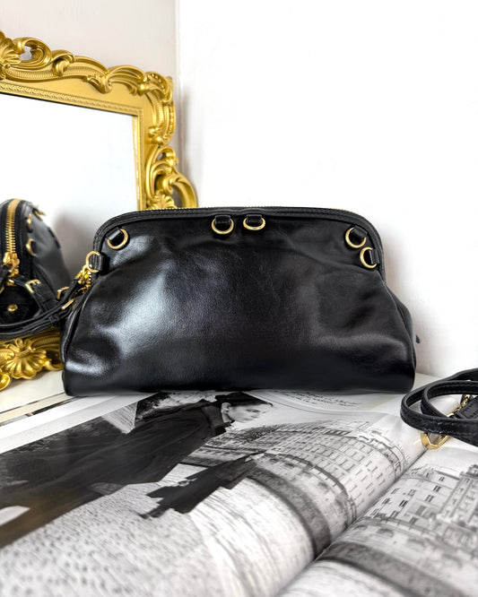 Caprice Leather Clutch