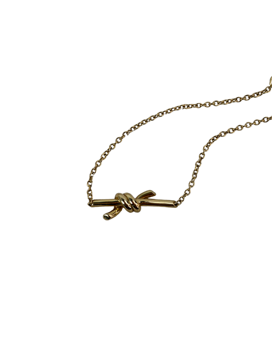 Tiffany Knot Chain Mini Bracelet