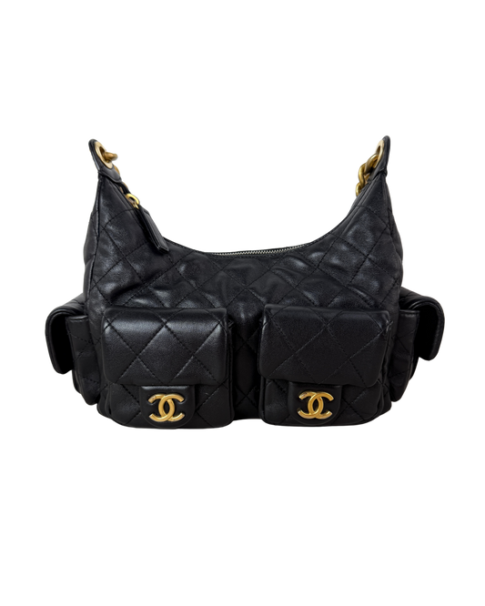 Trendy Pockets Hobo Bag