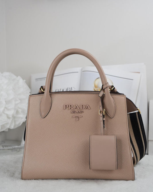 Monochrome Saffiano Cuir Leather