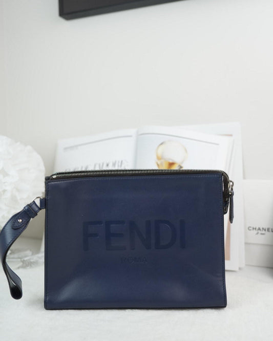 Roma Zip Clutch Bag