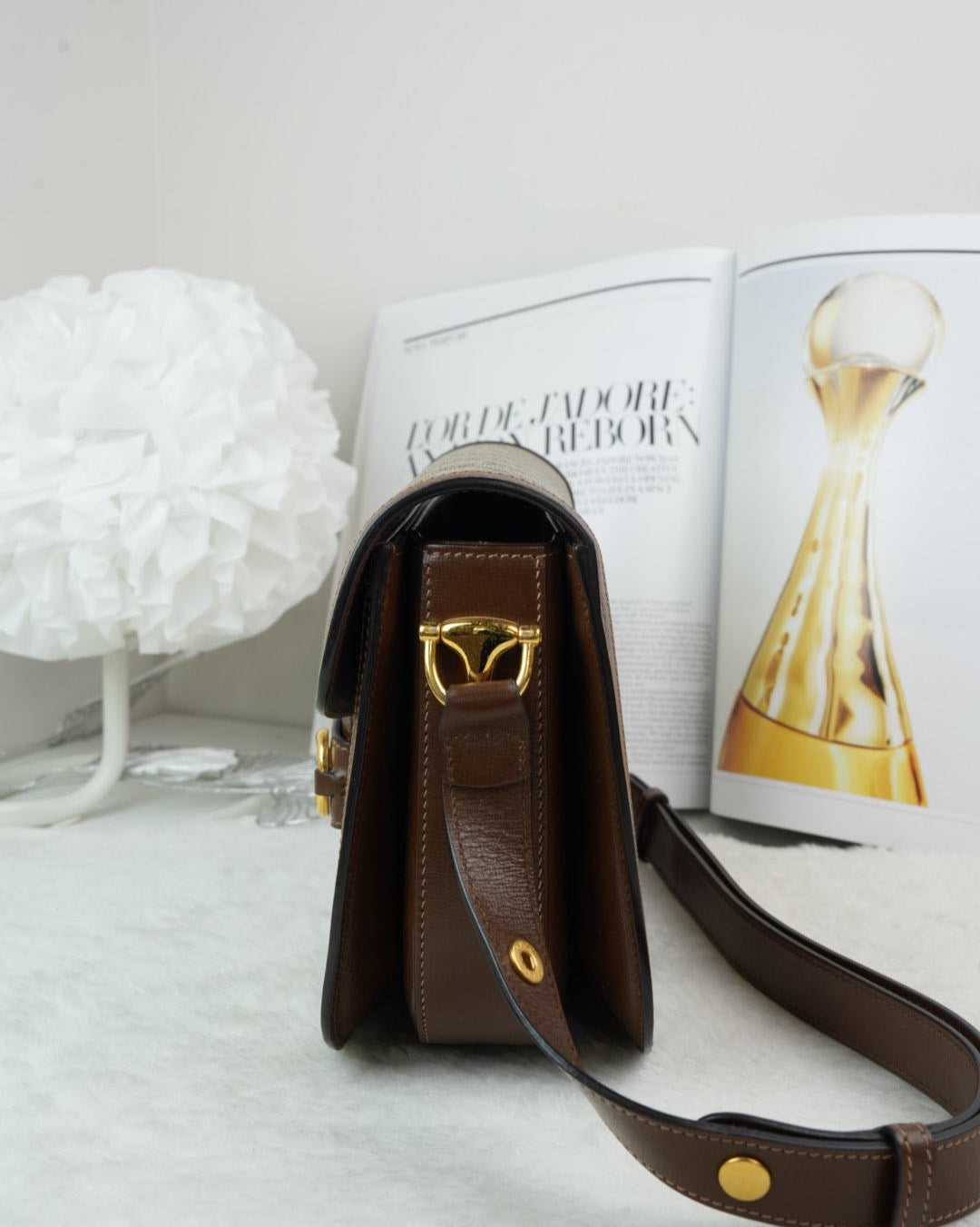 Horsebit Shoulder Bag