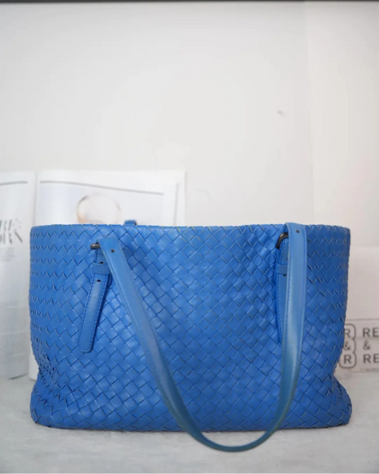 Intrecciato Nappa Cesta Tote Bag