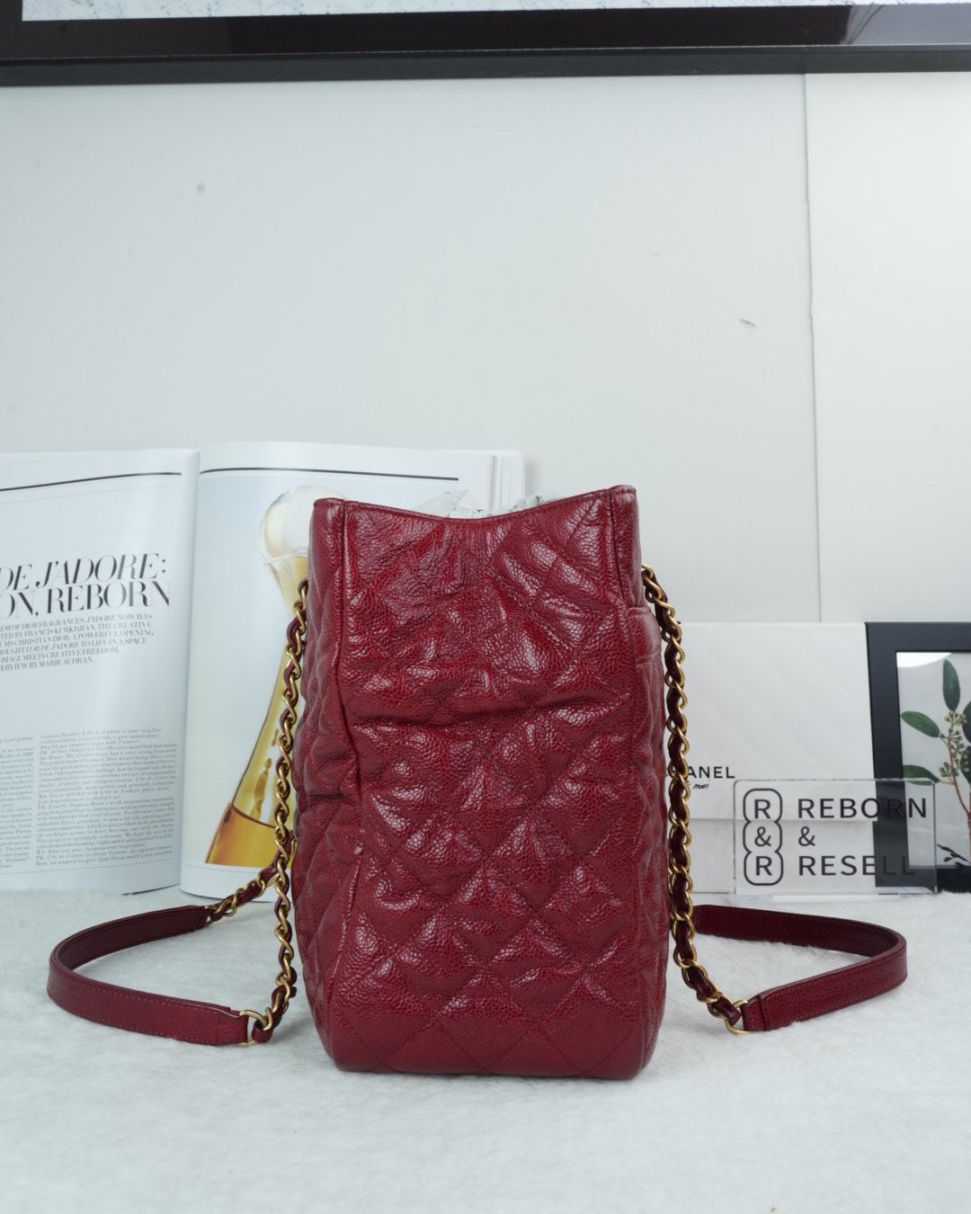 Two Tone Shopping Tote