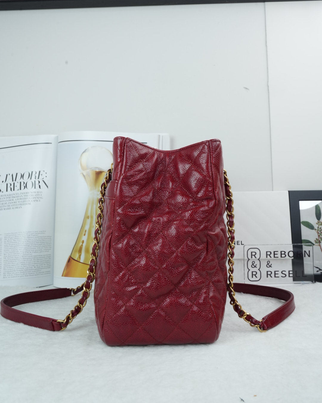 Two Tone Shopping Tote