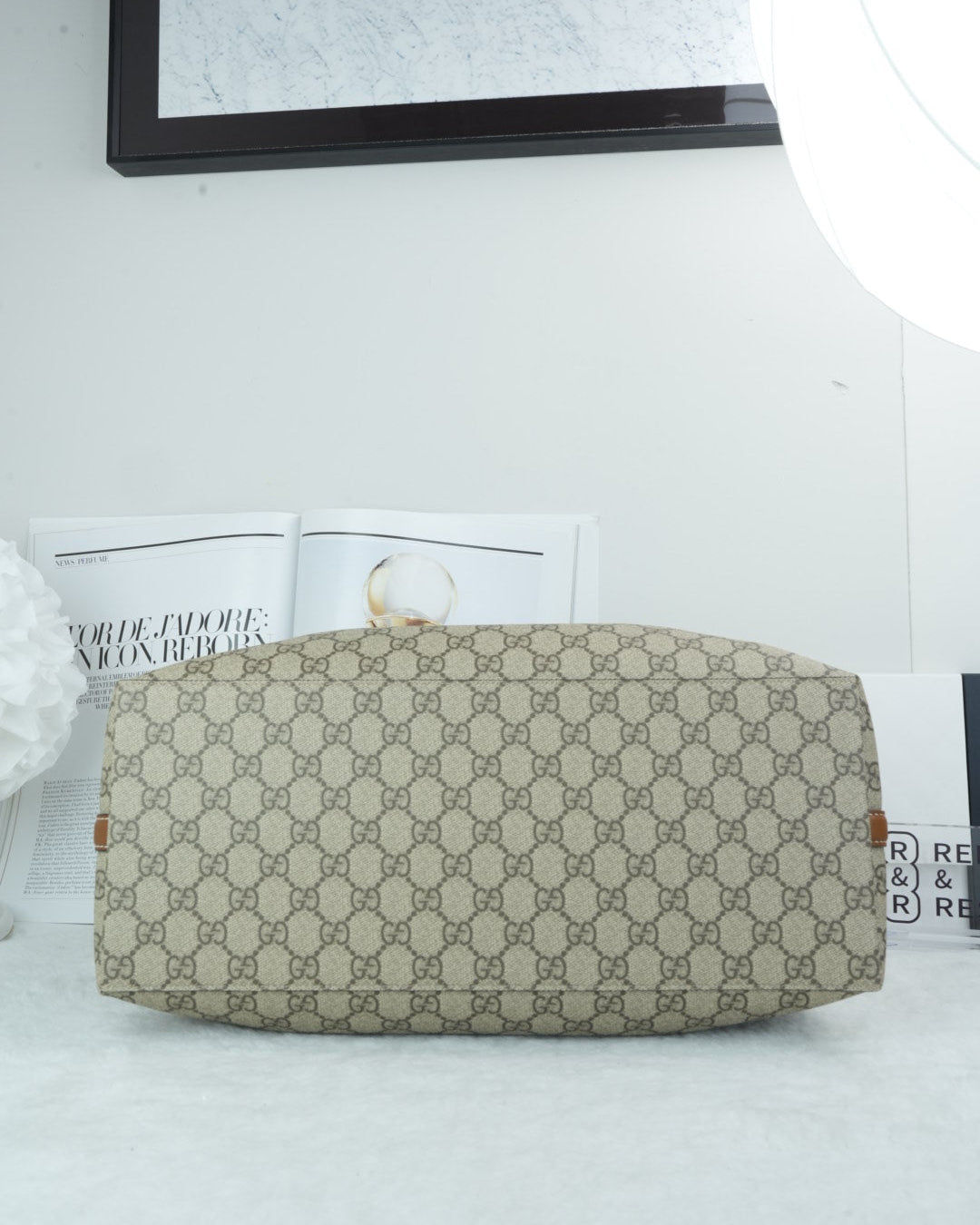 GG Supreme Monogram Emblem