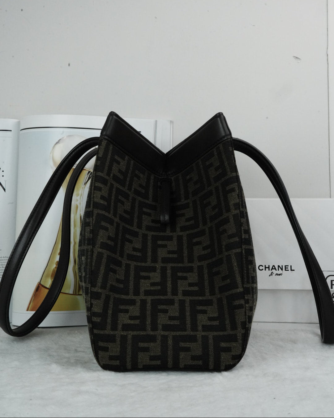 Origami Leather Tote