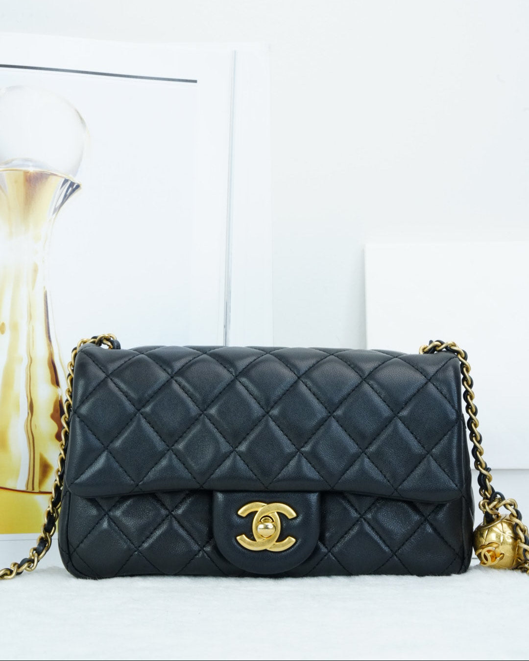 Mini Flap Bag Pearl Crush