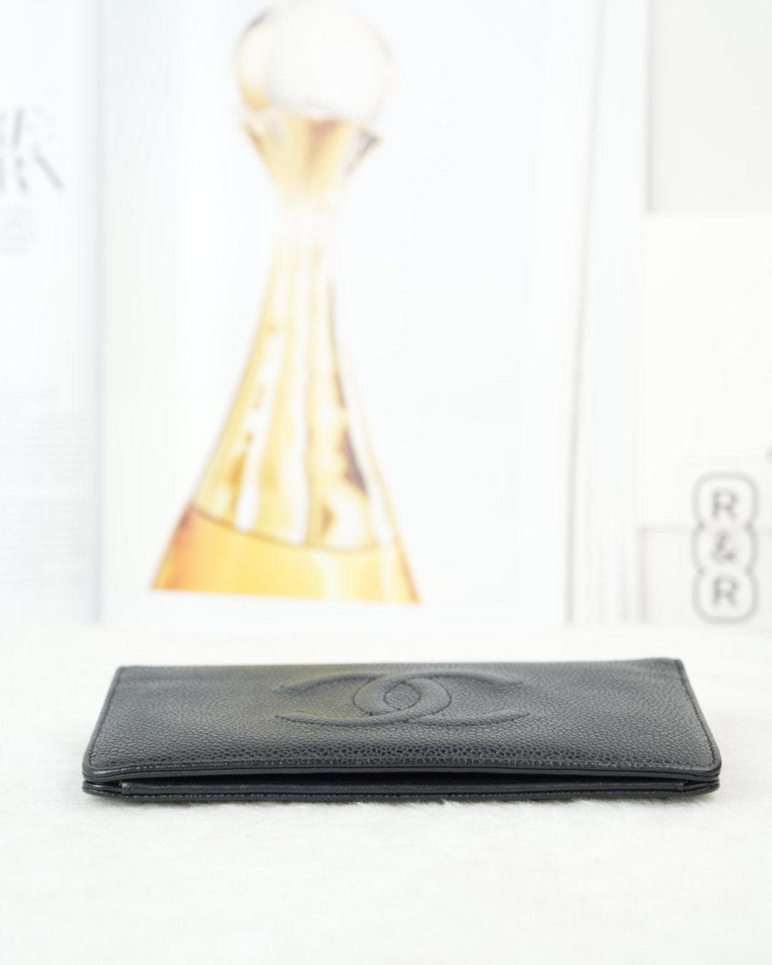 CC Caviar Long Wallet