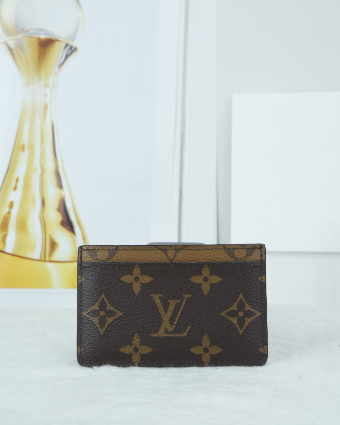 Reverse Canvas Card Holder