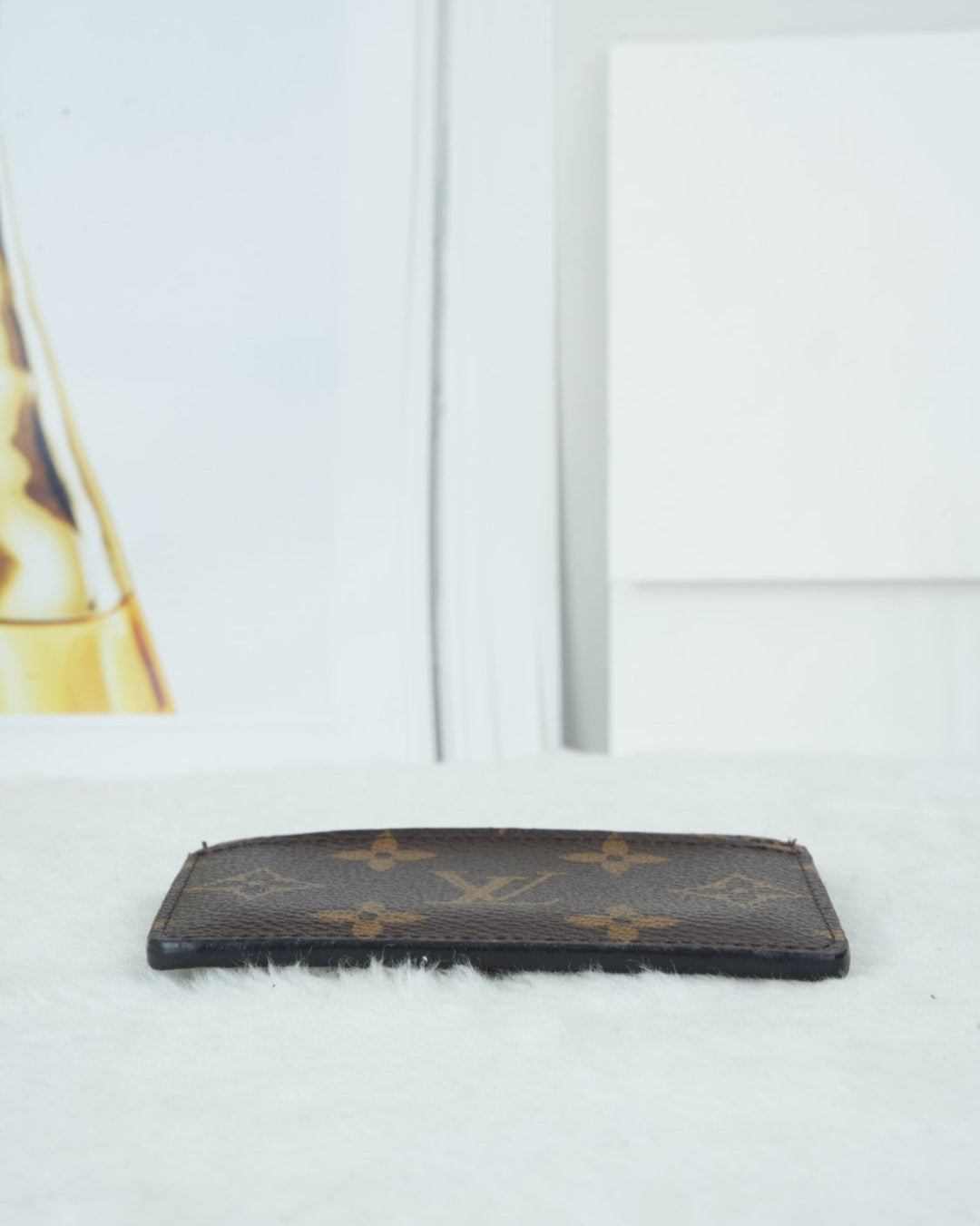 Reverse Canvas Card Holder