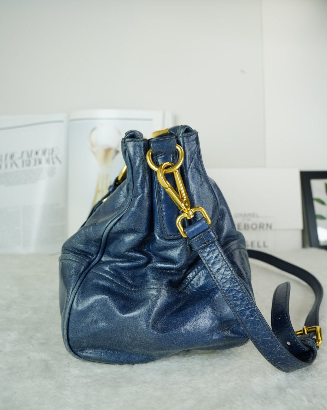 Vitello Shine Tote Bag
