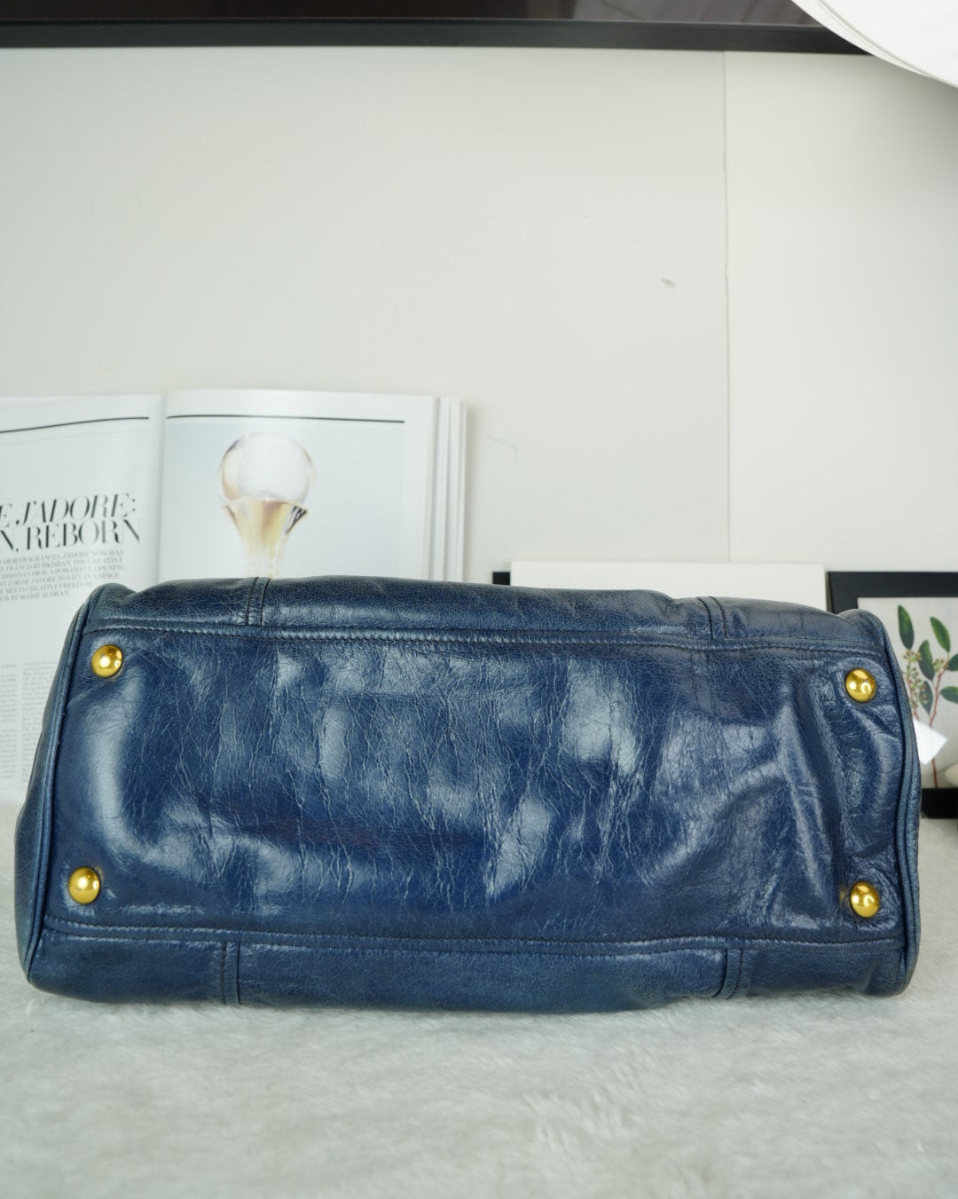 Vitello Shine Tote Bag