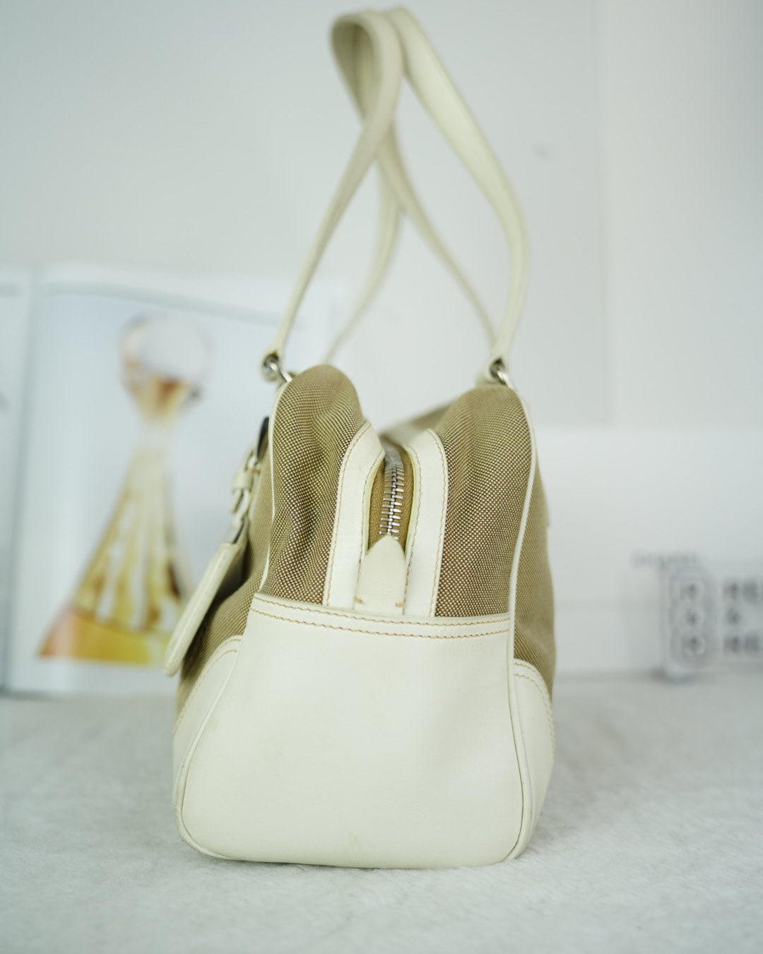 Logo Jacquard Handbag