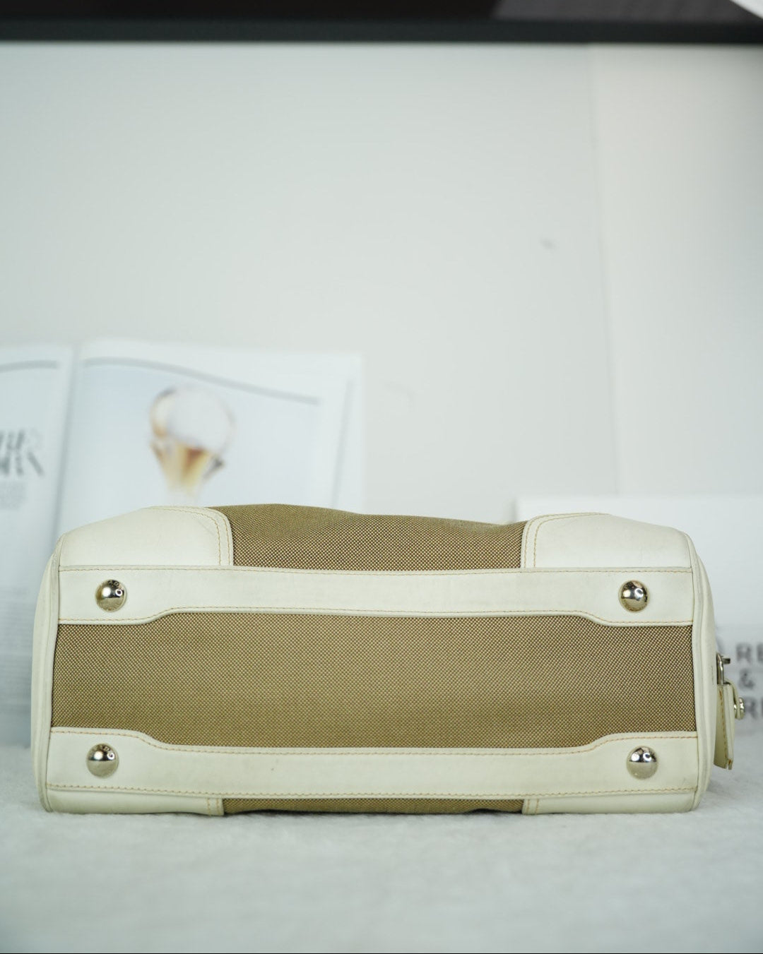 Logo Jacquard Handbag