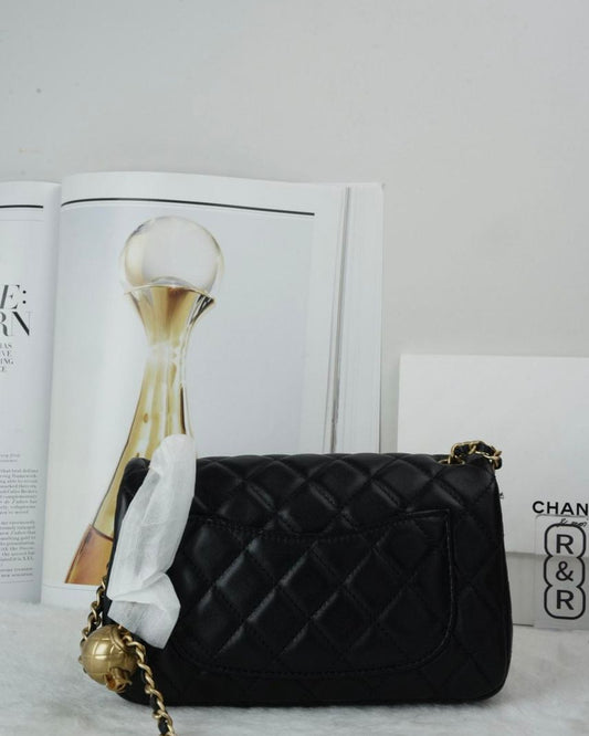 Pearl Crush Flap Bag