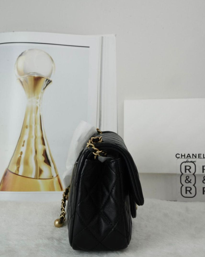 Pearl Crush Flap Bag