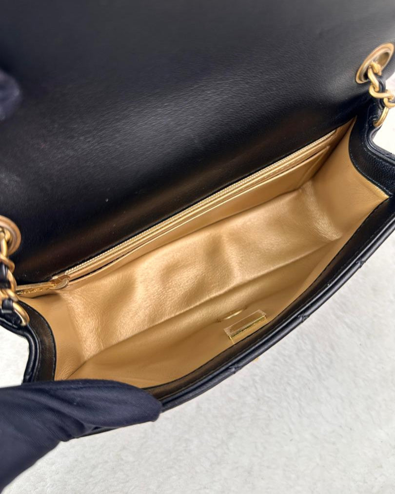 Pearl Crush Flap Bag