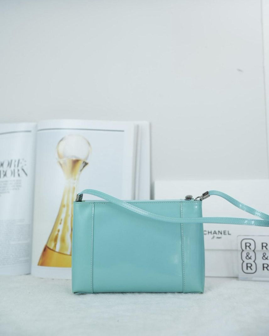 Trotter Patent Leather Pouch