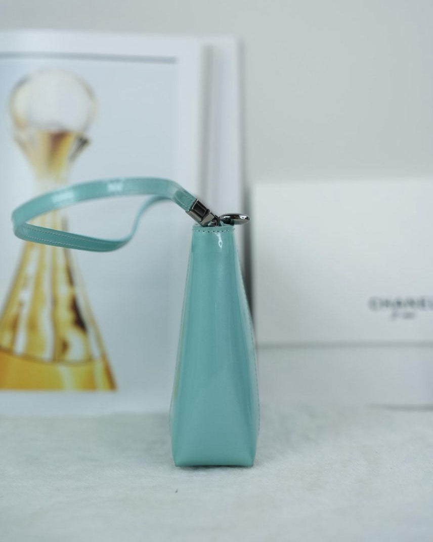 Trotter Patent Leather Pouch