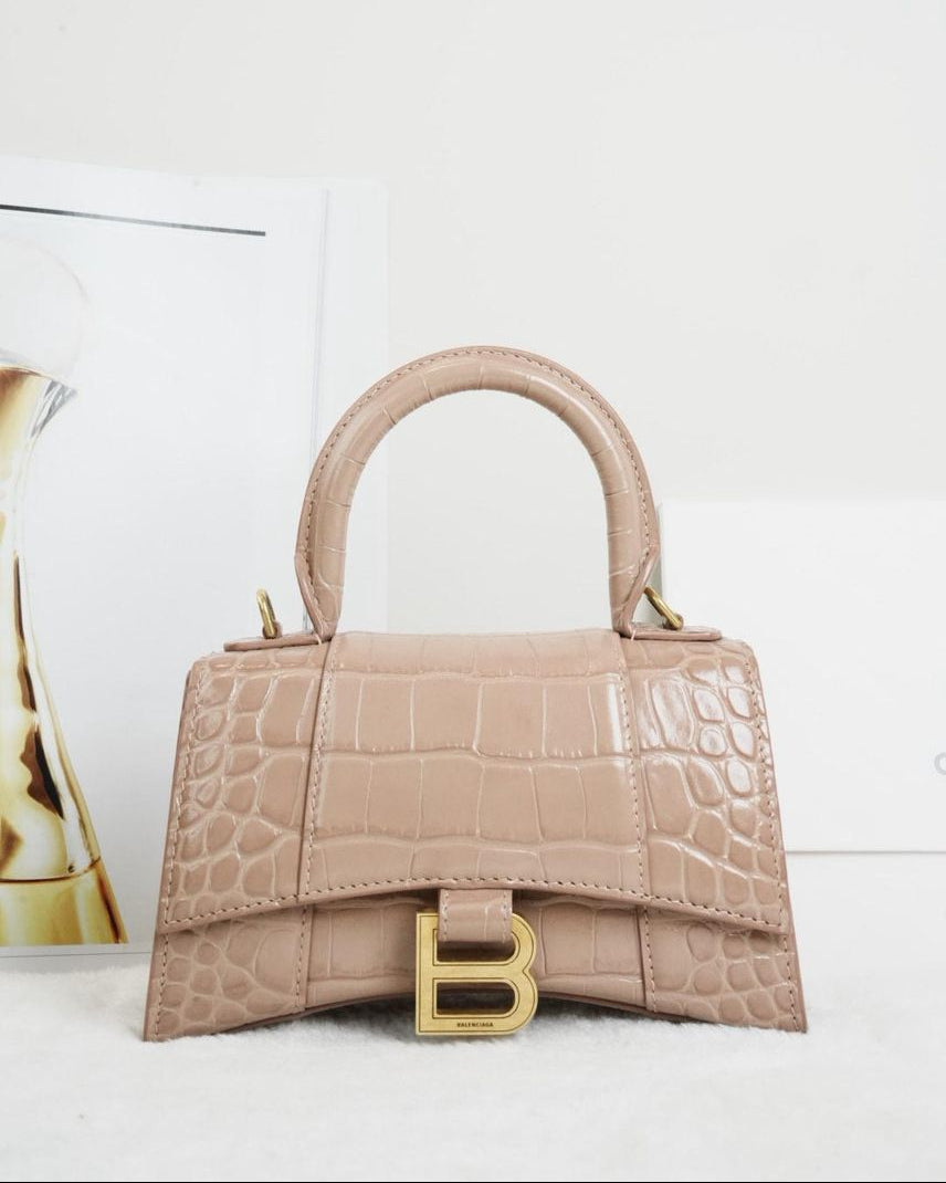 Hourglass Top Handle Bag XS