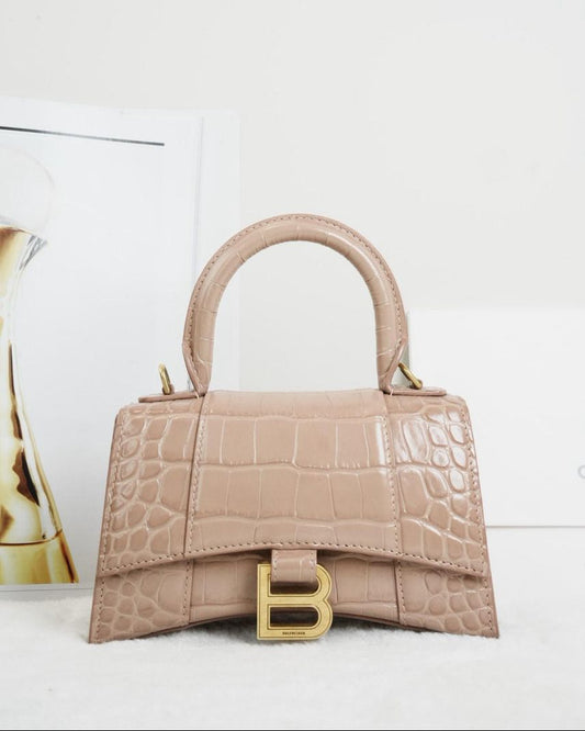 Hourglass Top Handle Bag XS