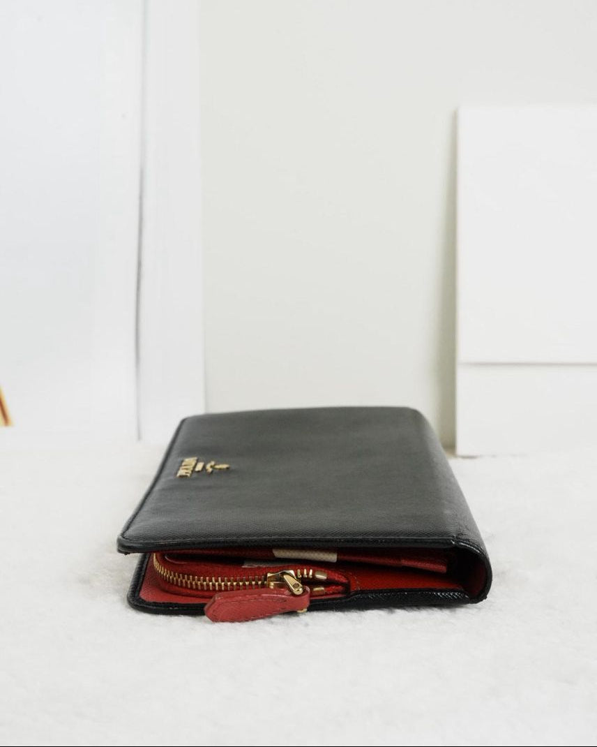 Saffiano Continetal Wallet