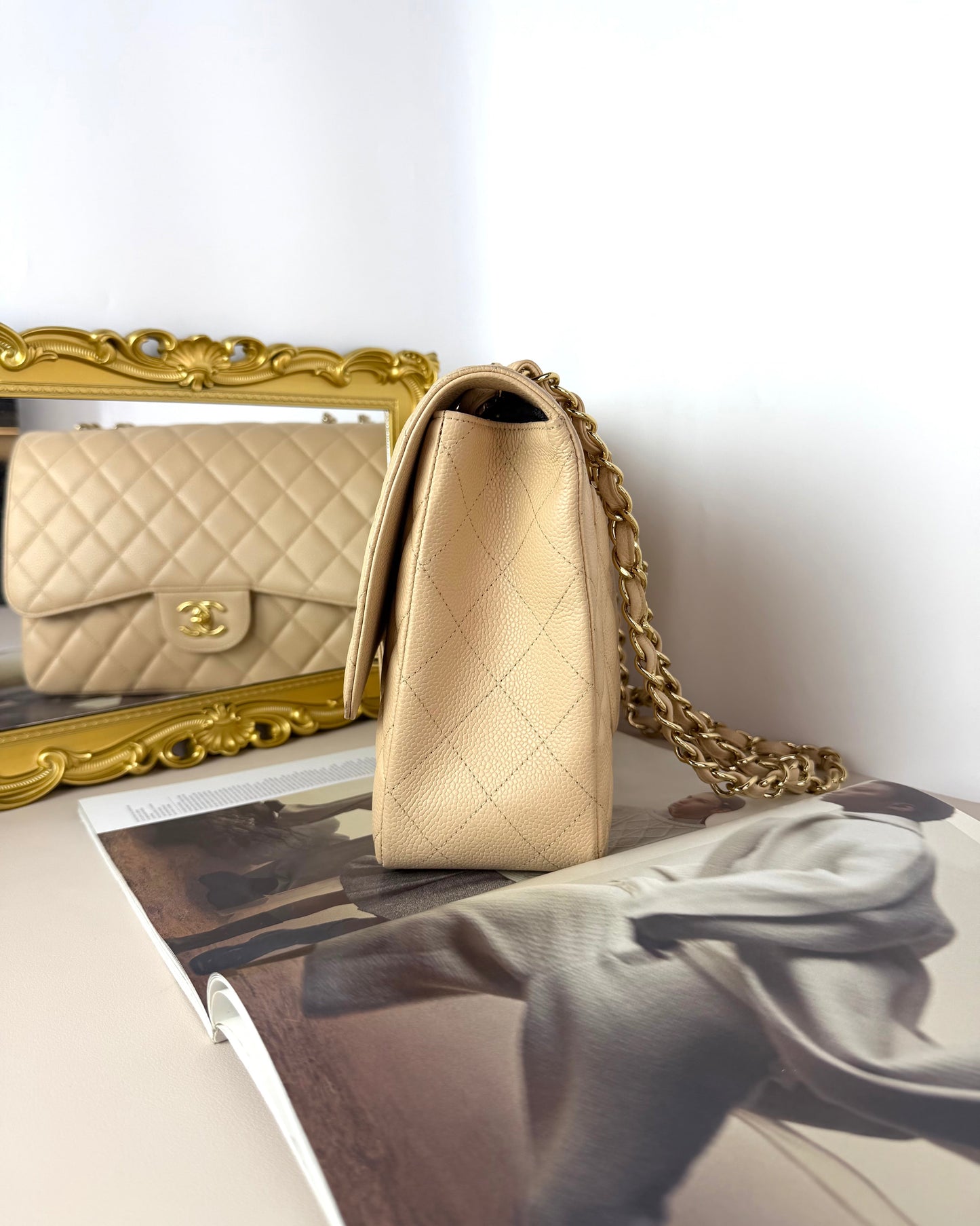 Jumbo Classic Flap Bag