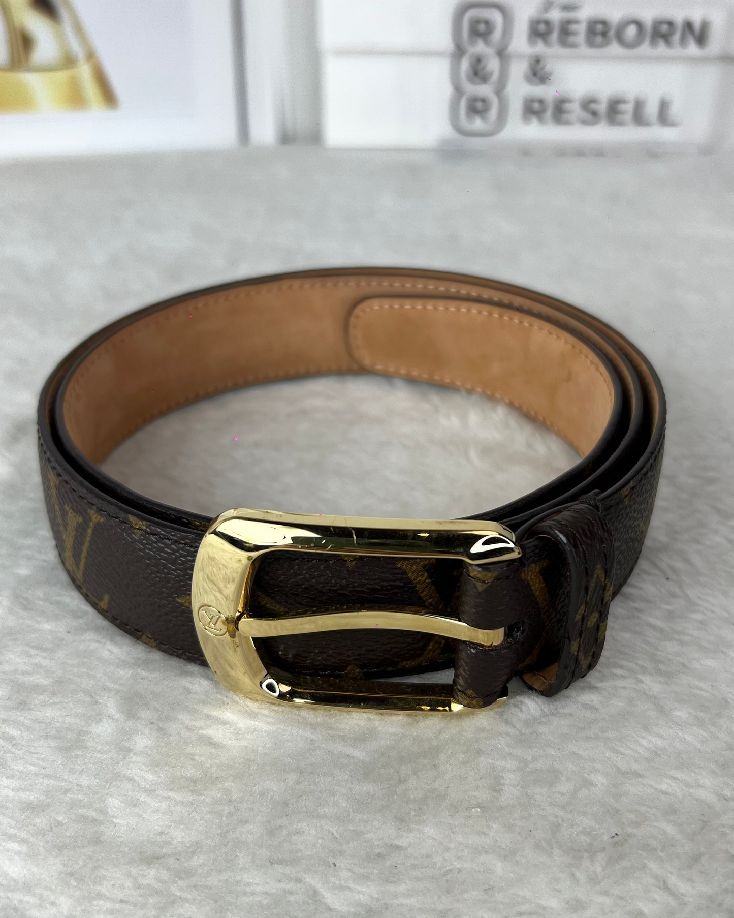 LV Initiales Reversible Belt