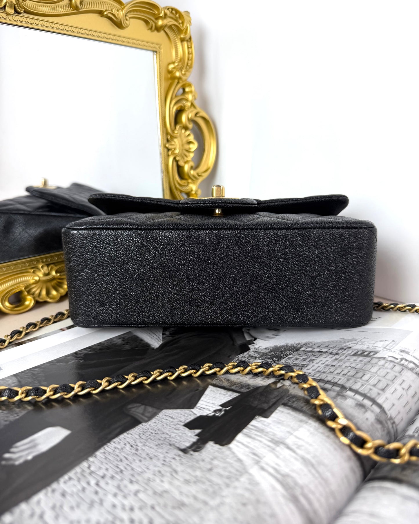 Mini Flap Bag with Top Handle