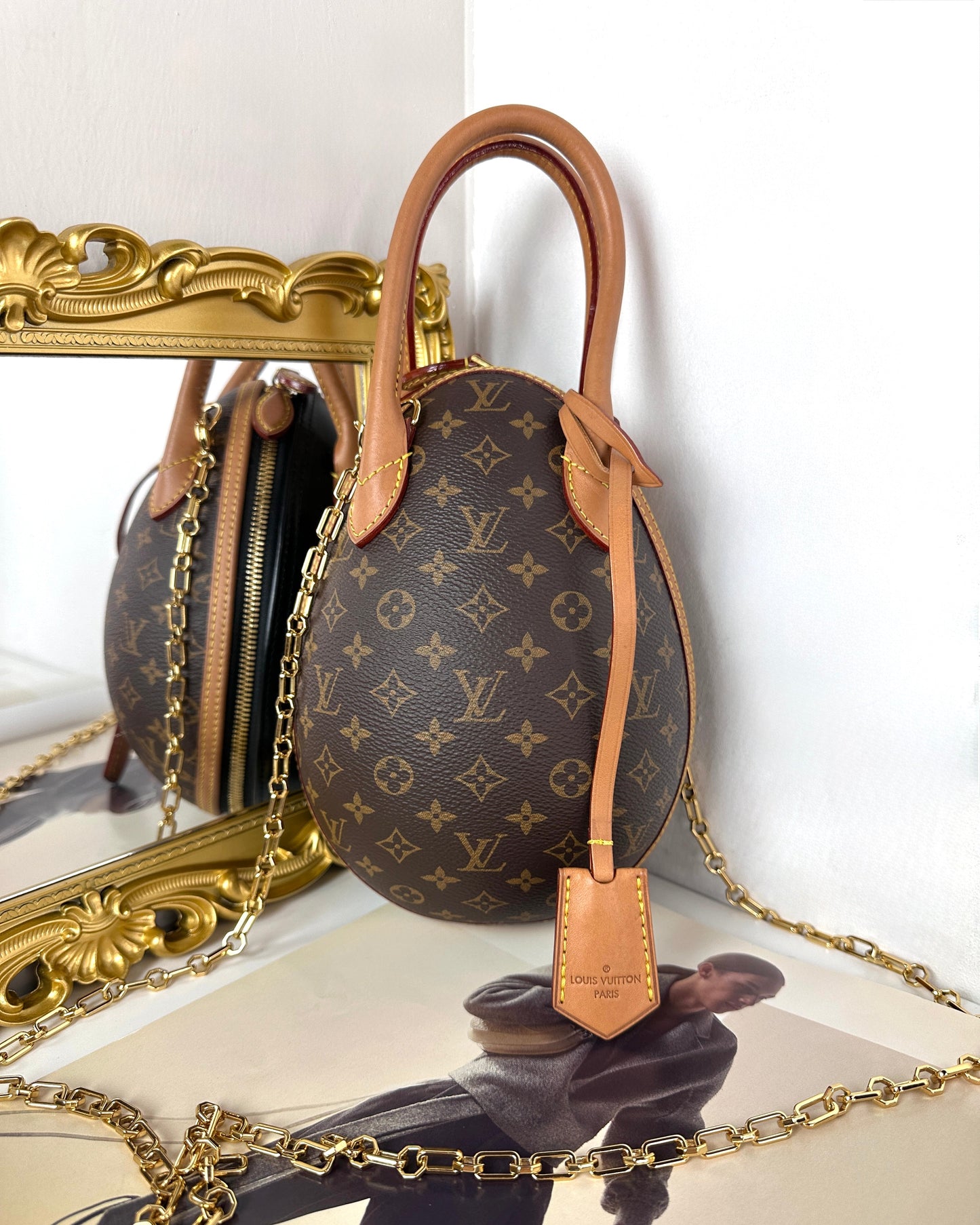 Monogram Egg Bag